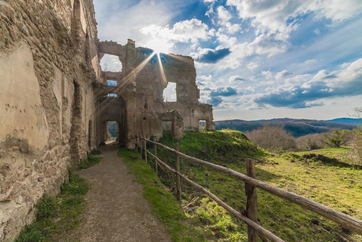 Monterano, una veduta particolare