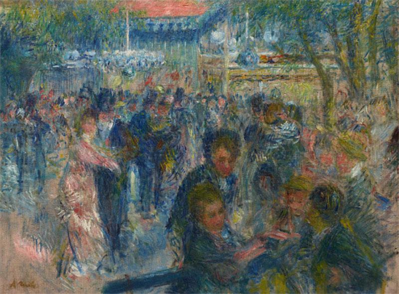 Renoir, Studio per Le Bal au Moulin de la Galette