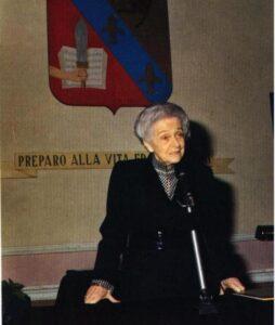 Rita Levi Montalcini, lectio magistralis presso la Scuola Militare della Nunziatella