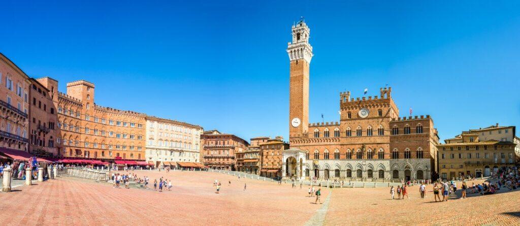Siena, Toscana - una delle città italiane preferite dai turisti nel 2023