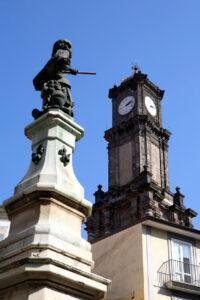 Avellino, la Torre dell'Orologio e la Dogana