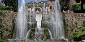 Villa d'Este, an amazing fountain