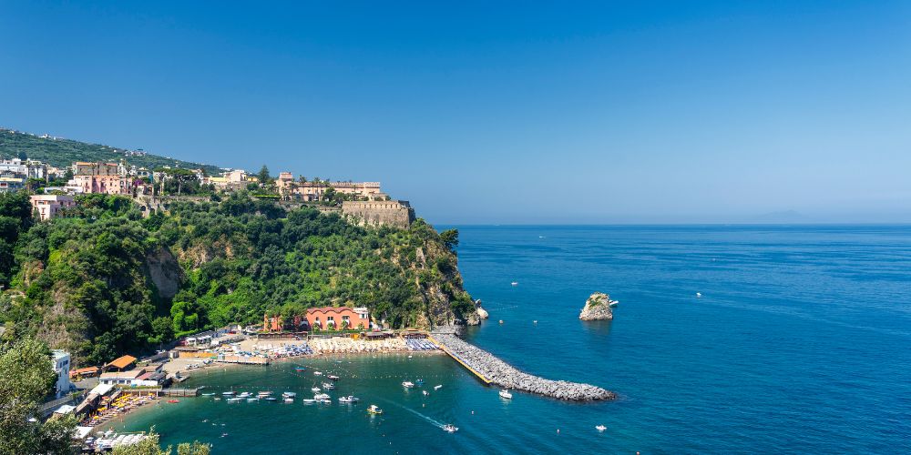 Il mare blu di Vico Equense