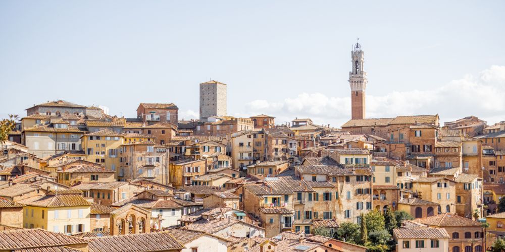 Il nucleo urbano di Siena