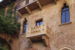 Balcone della casa di Giulietta 
