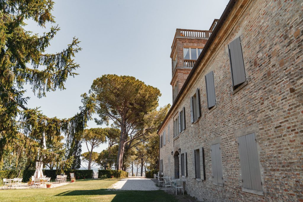 Il pignocco è un antico casale con vista panoramica della città di Pesaro.