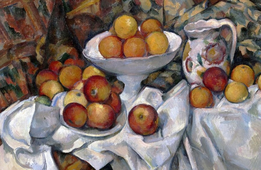 opera di Paul Cezanne esposta al Museo Musée d'Orsay di Parigi