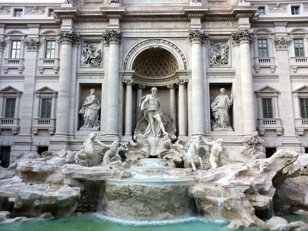 La Fontana di Trevi a Roma per eccellenza dei desideri!!