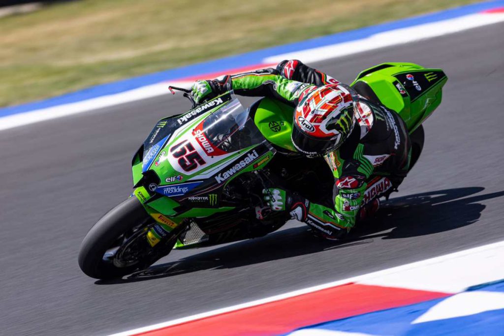 Jonathan Rea in azione