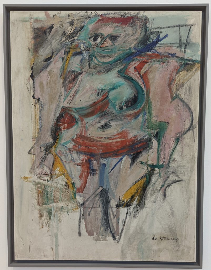 Una delle opere di Willem de Kooning 