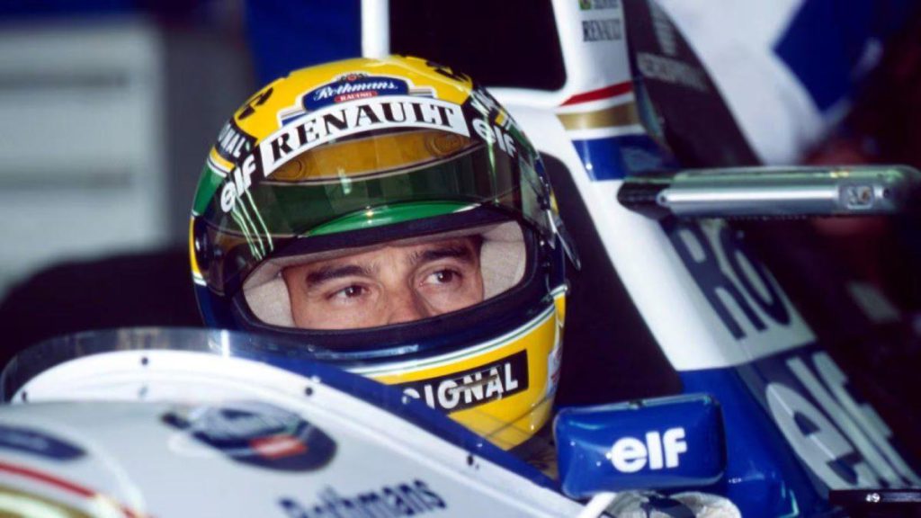 Ayrton Senna al Gp di Imola