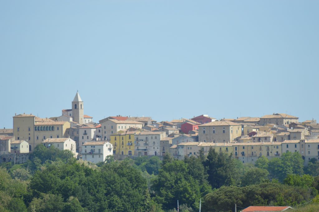 Veduta panoramica del borgo di Casacalenda 