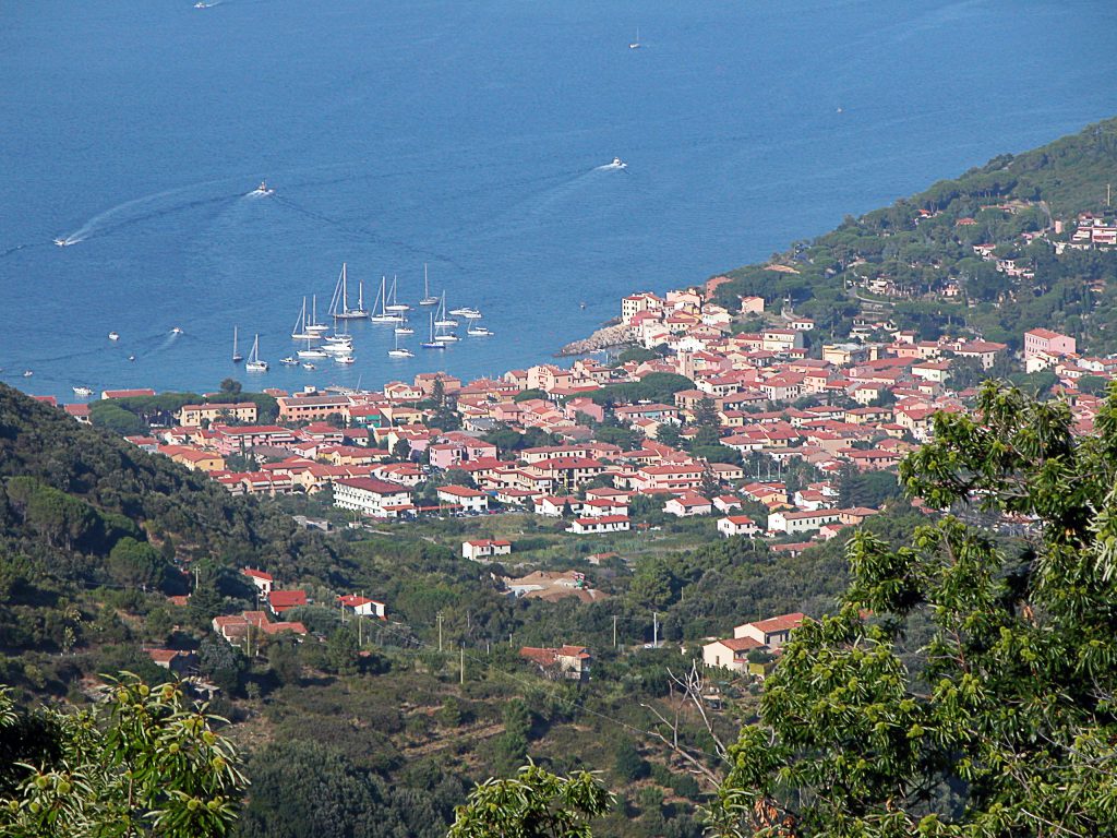 Veduta panoramica di Marciana Marina