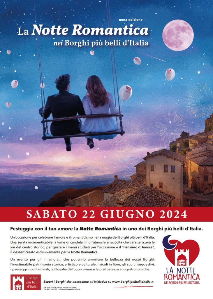 LA notte romantica nei borghi d'Italia
