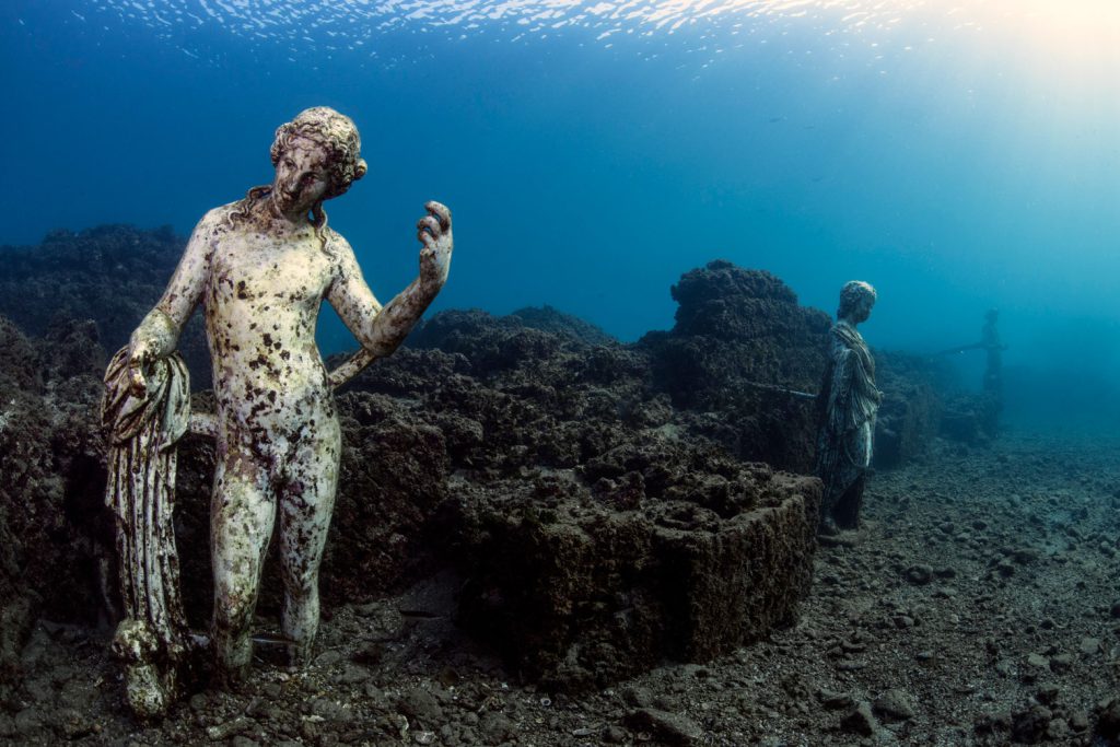 il meraviglioso parco sommerso di Baia 