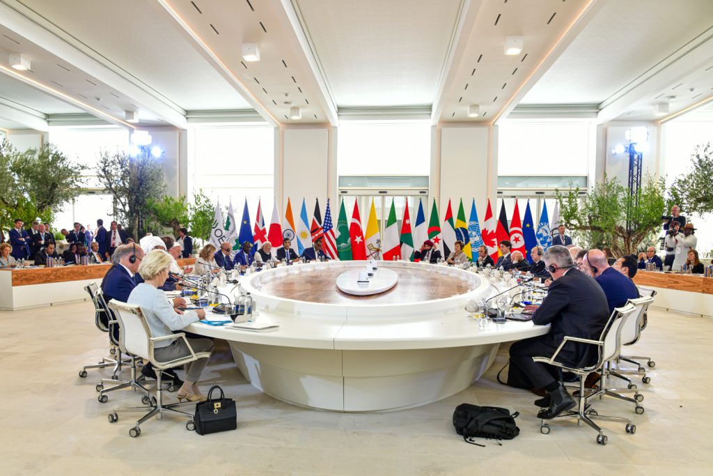 I capi di Stato al G7