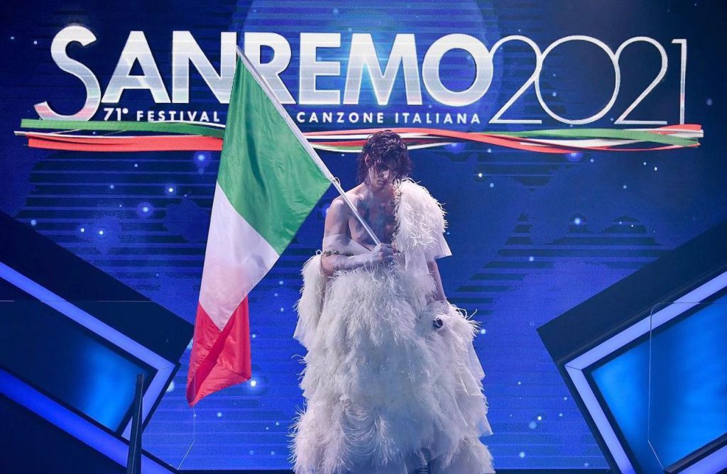 Achille Lauro a Sanremo 2021