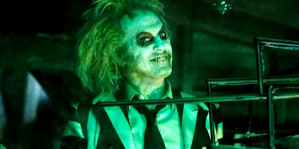 Venezia 81 - Michael Keaton in Beetlejuice Beetlejuice di Tim Burton