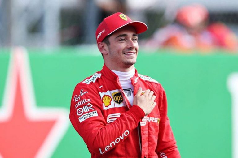 Charles Leclerc pilota del Cavallino Rampante di Maranello