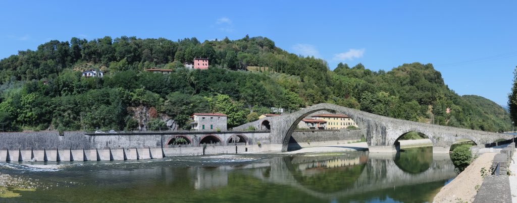 Veduta su Borgo a Mozzano 