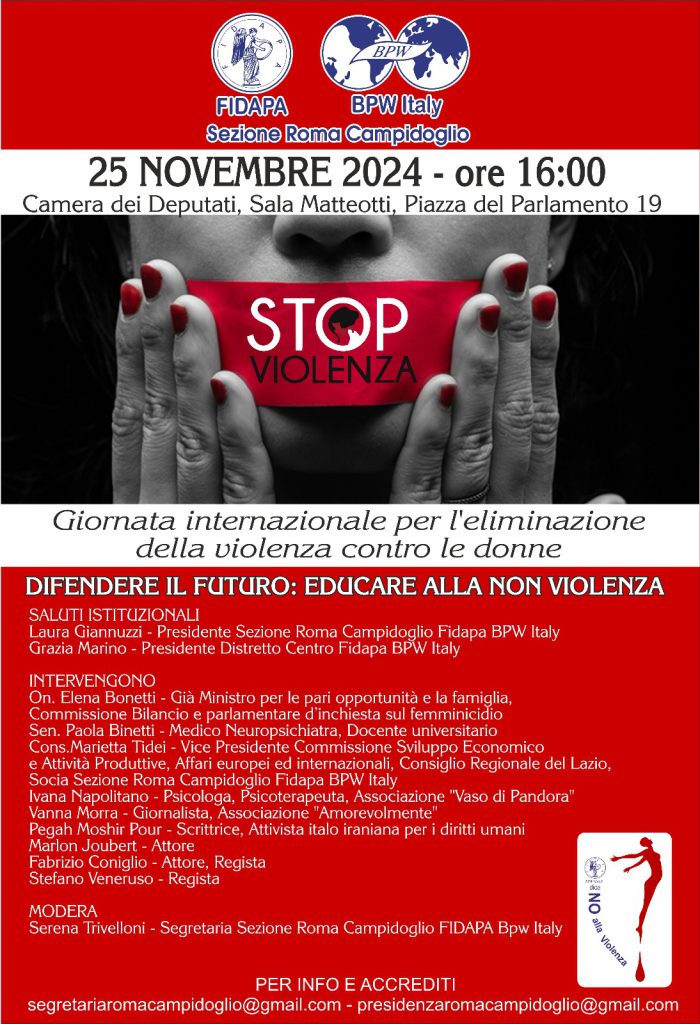 difendere il futuro - locandina evento