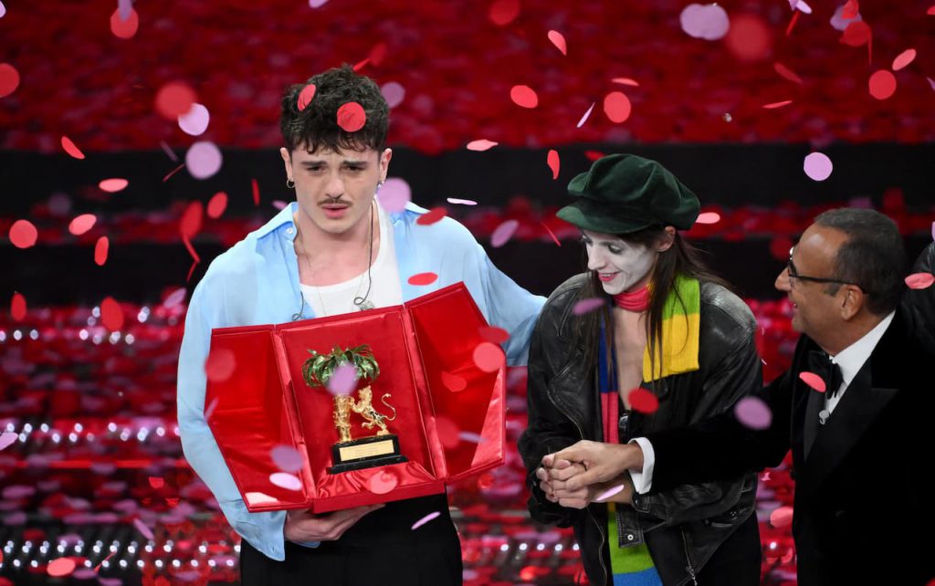 Olly e Lucio Corsi: i primi due classificati al festival di Sanremo.
Credit Eurofestivalnews.com