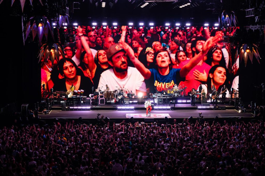 Jovanotti in tour, Pesaro - credits by Jovanotti social media
