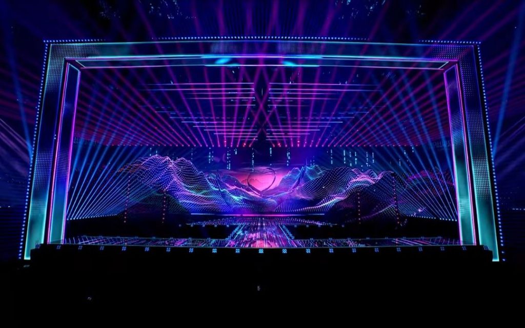 Palco Eurovision a Basilea