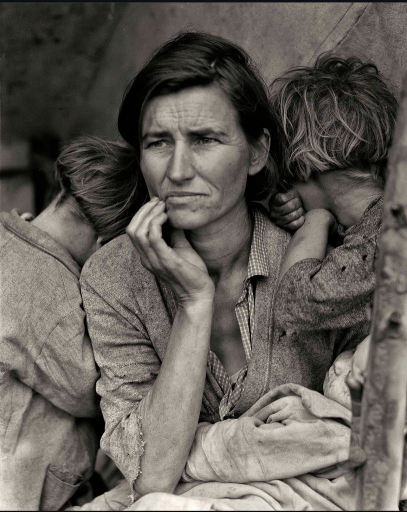 foto famosa di Dorothea Lange