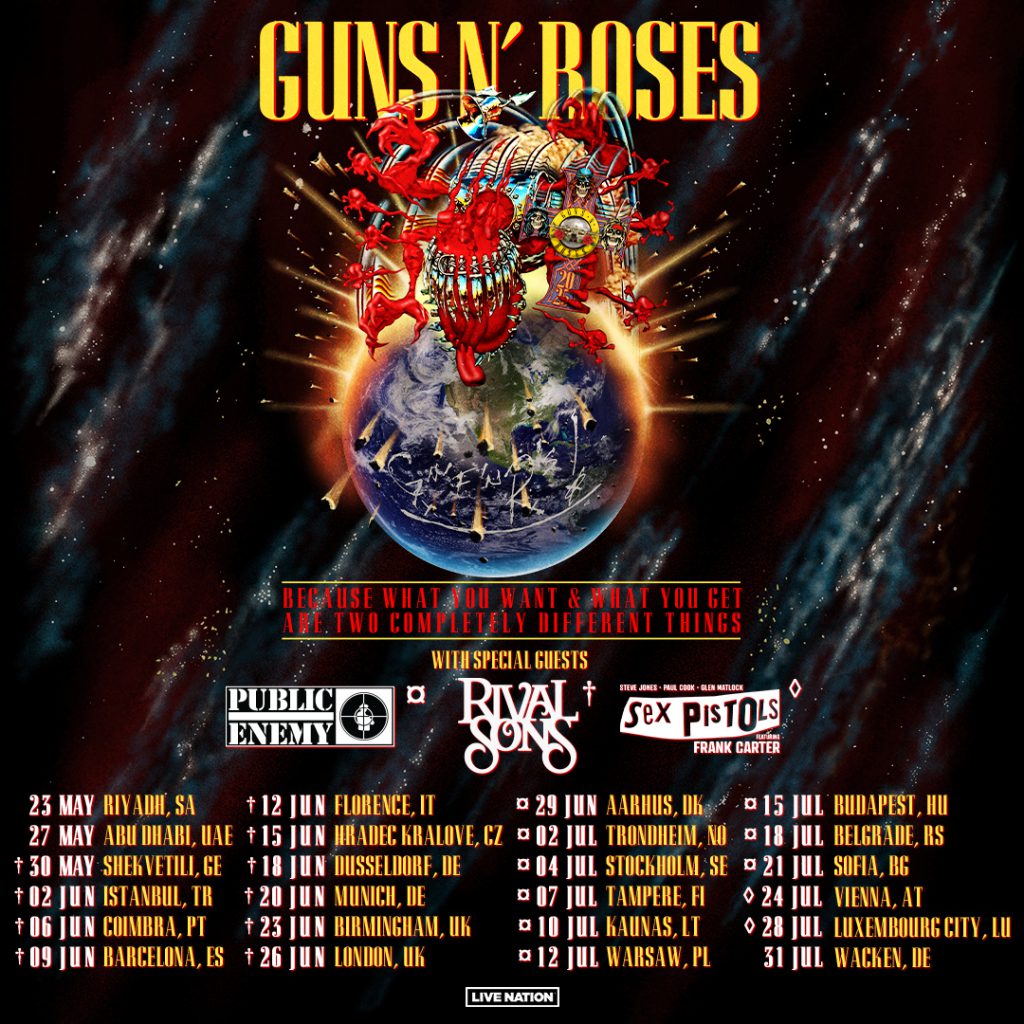 Guns N’ Roses a Firenze