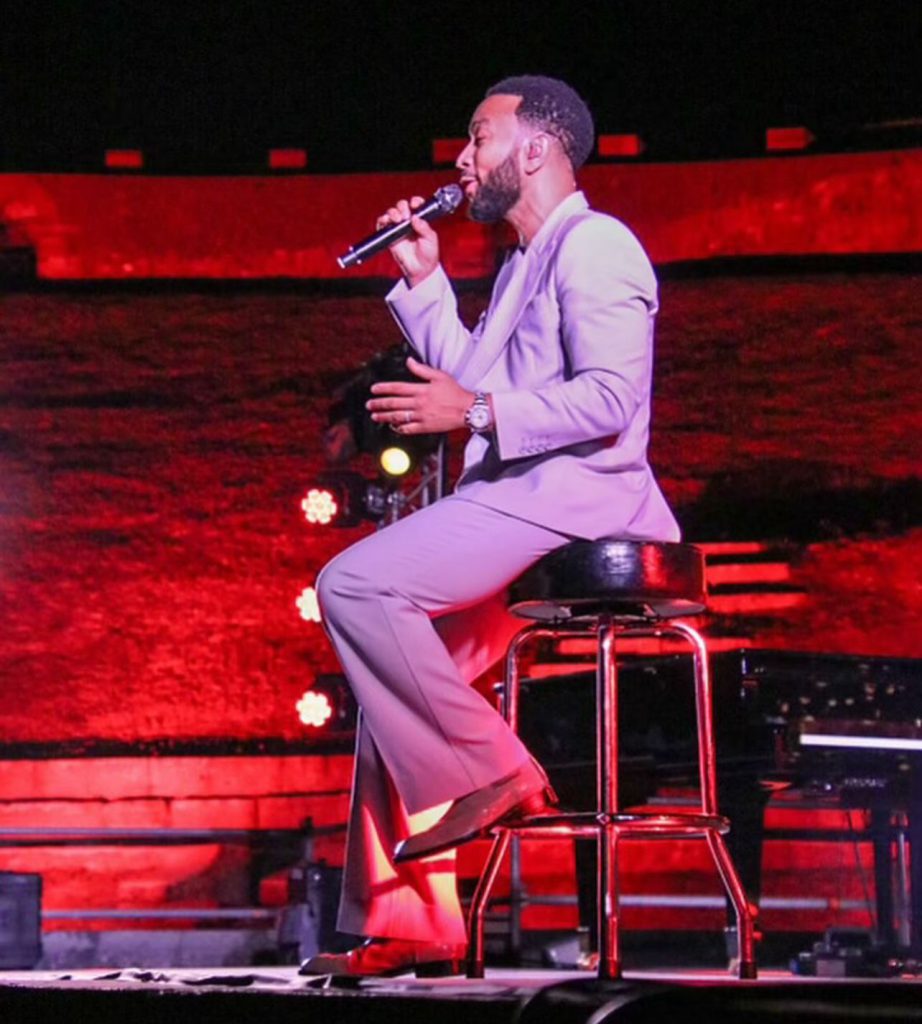 John Legend a Pompei