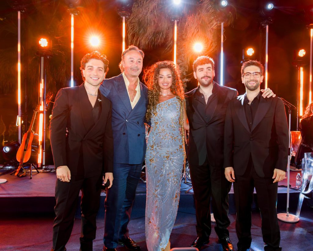 Luigi e Marianna con "Il Volo"