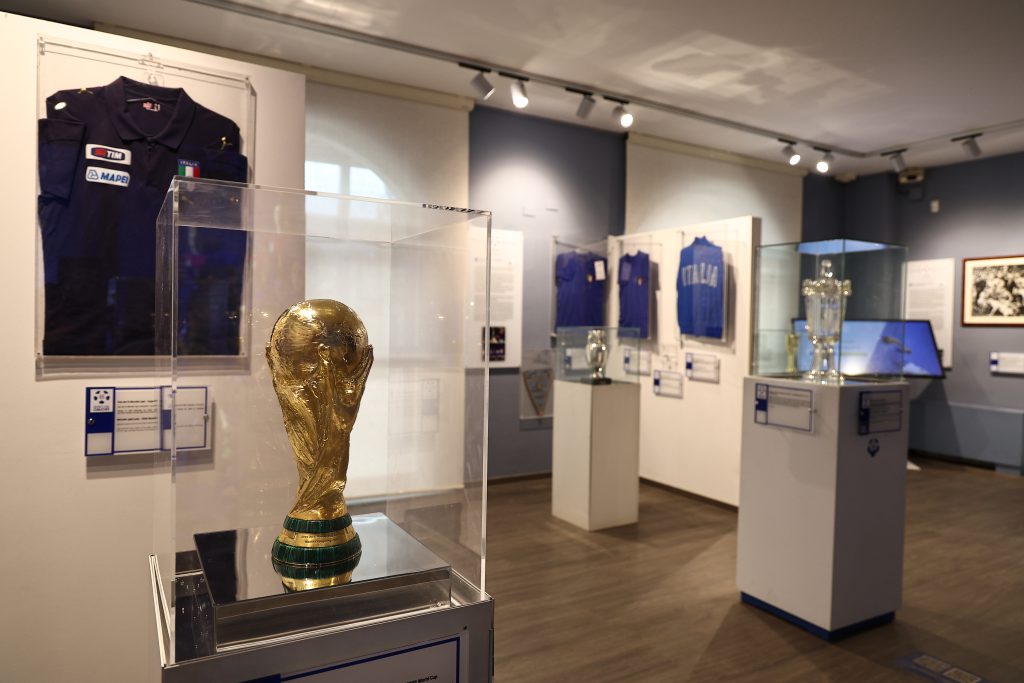 Il ricordo del Mondiale del 2006 al Museo del Calcio di Coverciano