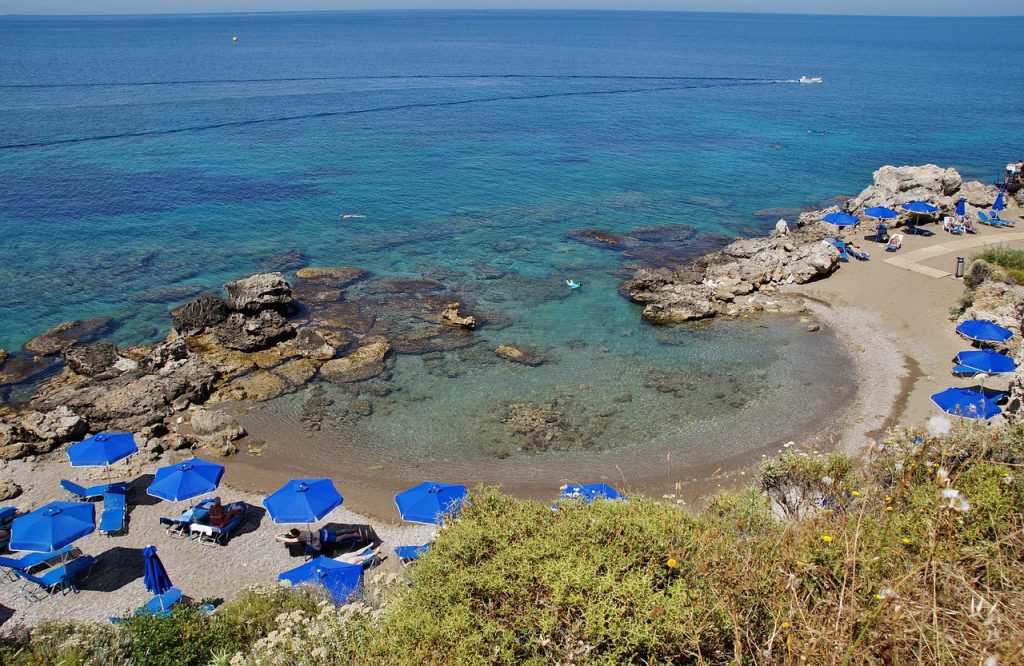 foto spiaggia in Grecia 